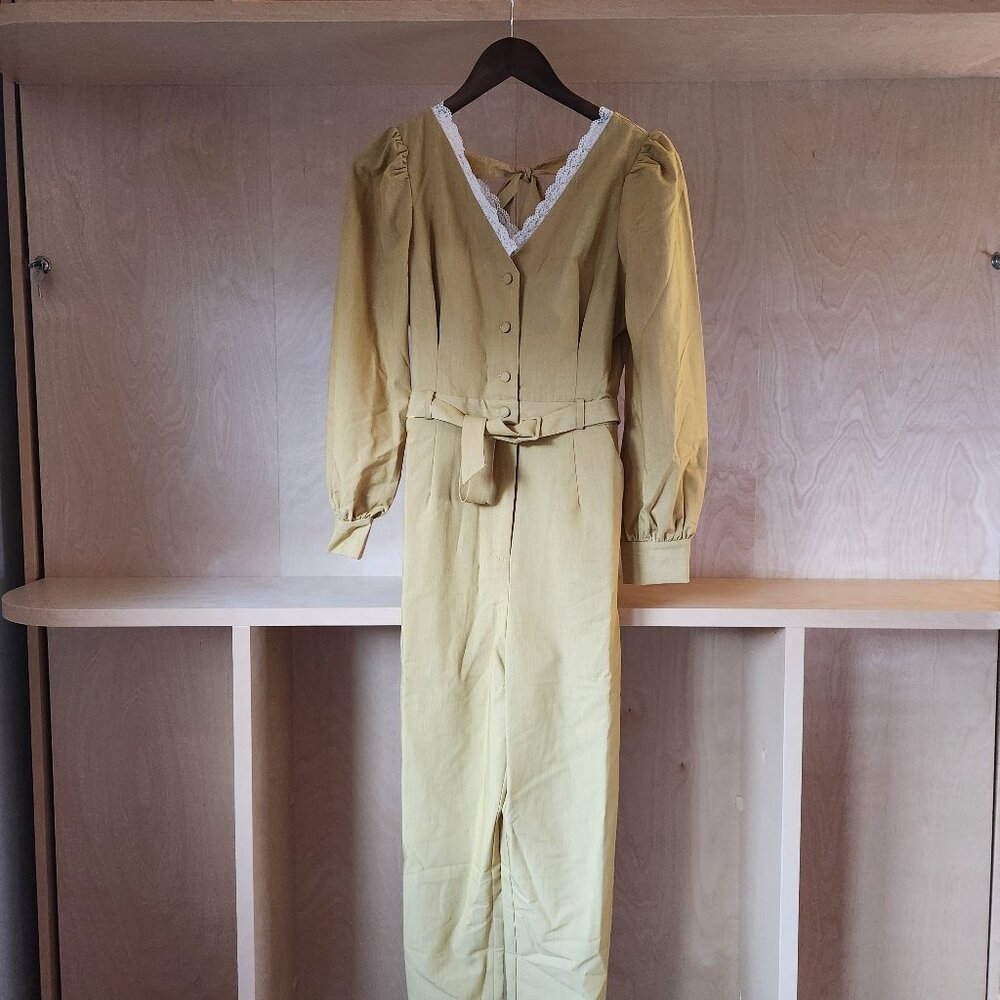 Petite Studio - NYC - Annie Jumpsuit - Lime - S